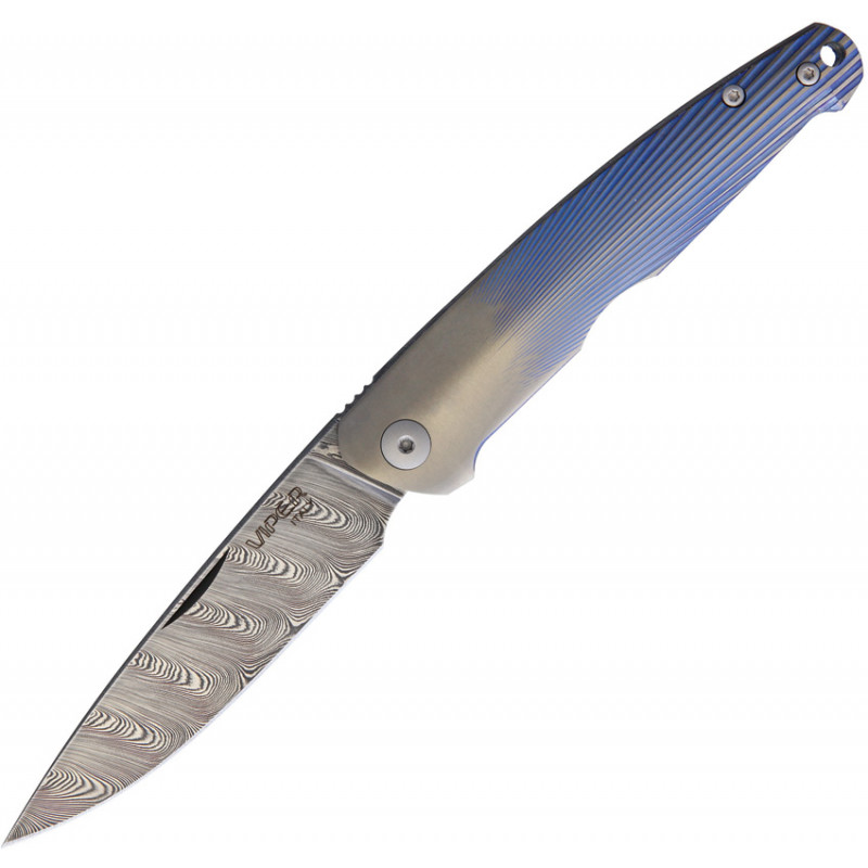 Key Slip Joint Titanium Blue