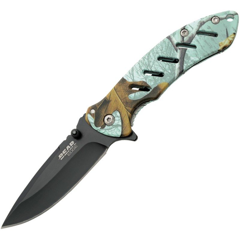 Brisk Framelock Blue Camo A/O