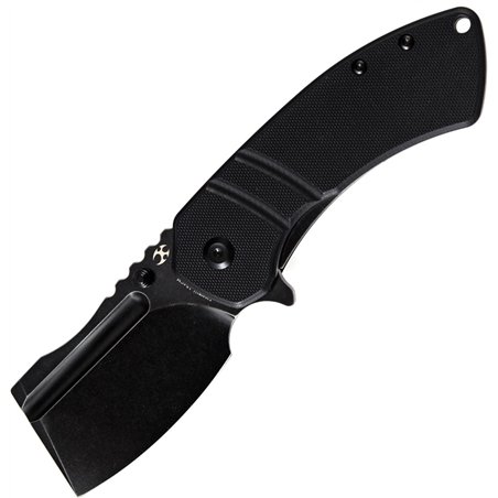 M+ Korvid Linerlock Black G10
