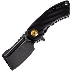 Mini Korvid Linerlock Blk G10