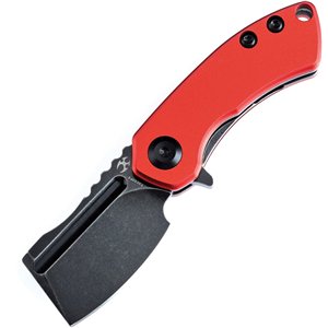 Mini Korvid Linerlock Red G10