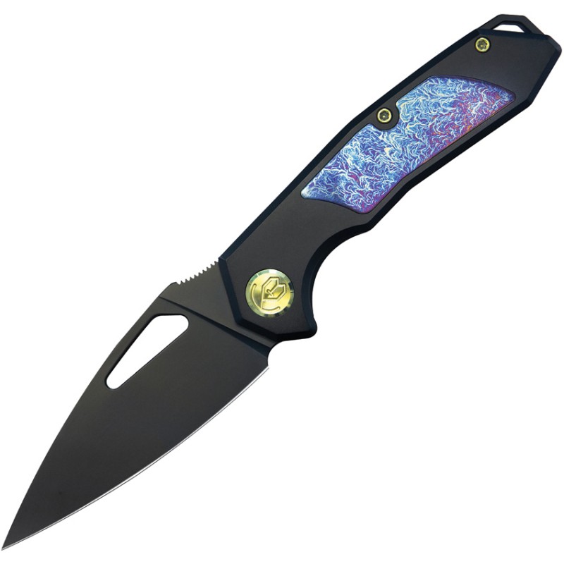 Coeus Framelock Black Ti