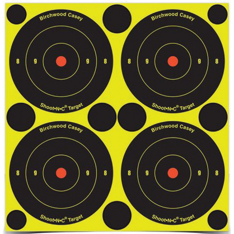 Shoot-NC 3in Bulls Eye Target