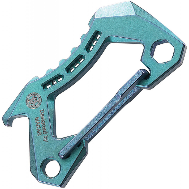 Bestechman Ti Carabiner Blue