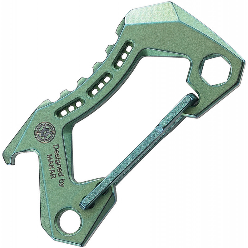 Bestechman Ti Carabiner Green