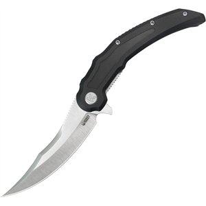 Wave Crest Linerlock Black G10
