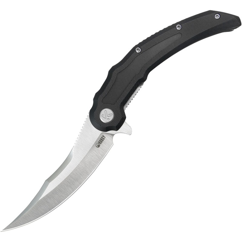 Wave Crest Linerlock Black G10