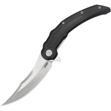 Wave Crest Linerlock Black G10