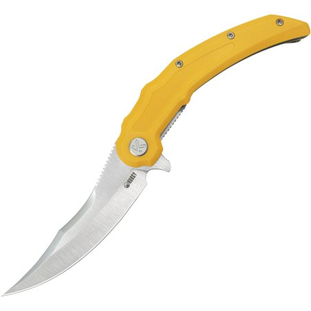 Wave Crest Linerlock Yellow