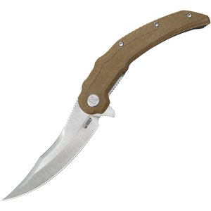 Wave Crest Linerlock Brn Mic