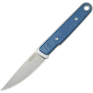 JL Fixed Blade Blue Micarta