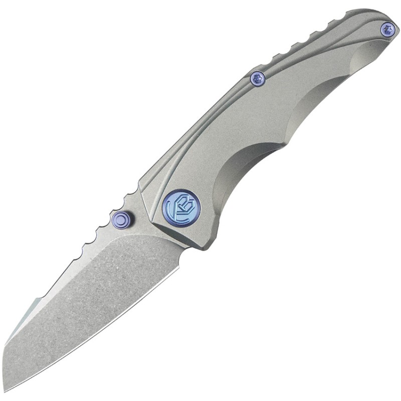 Steeltle Framelock Gray Ti