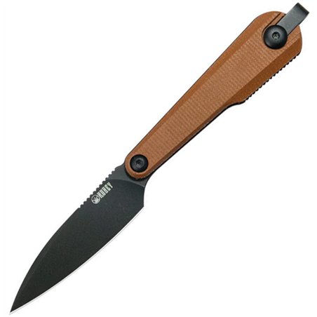 Yag Fixed Blade Black Brown