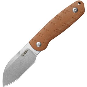Microburst Fixed Blade Brn Mic