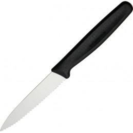 Paring Knife Serrated Black