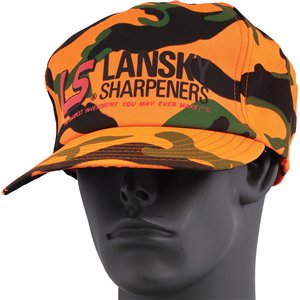 Baseball Cap Orange Camo