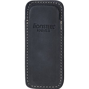 Vertical Leather Sheath Blue