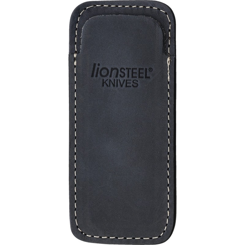 Vertical Leather Sheath Blue