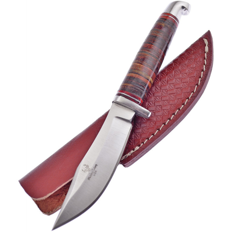 Fixed Blade Stacked Leather