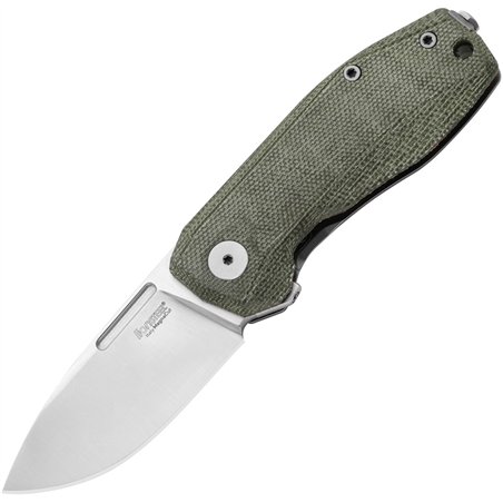 Nano Framelock Green Micarta