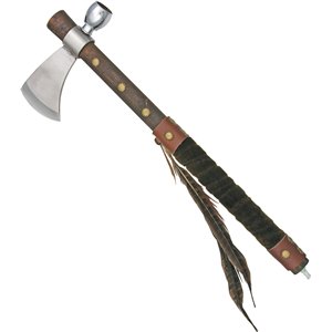 Indian Tomahawk with Pipe