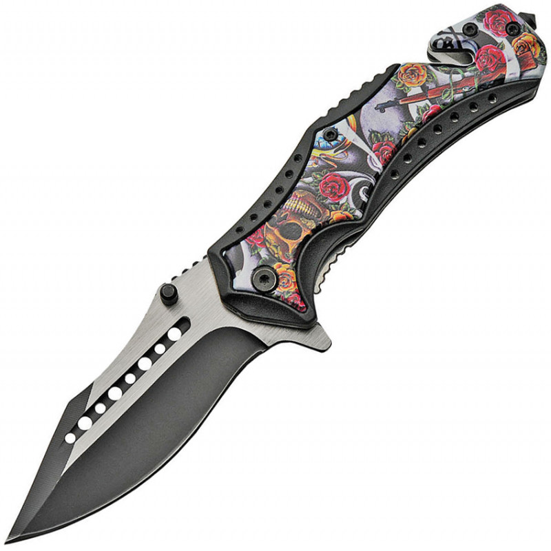 Linerlock A/O Sugar Skull