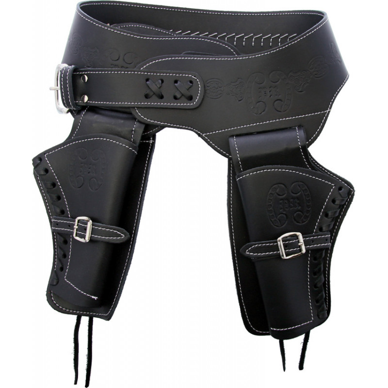 Sm Double Draw Holster Black