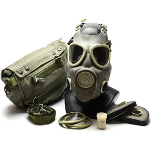 Polish MP4 Gas Mask With 5 Fil