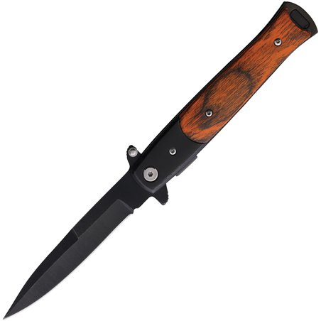 Linerlock A/O Brown Wood