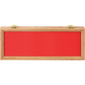 Oak And Glass Display Case