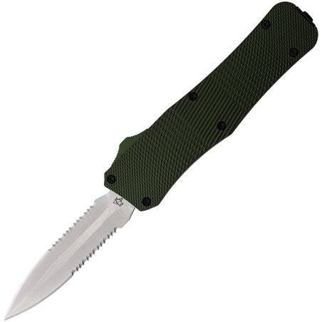 Auto OTF Stiletto Green Ser