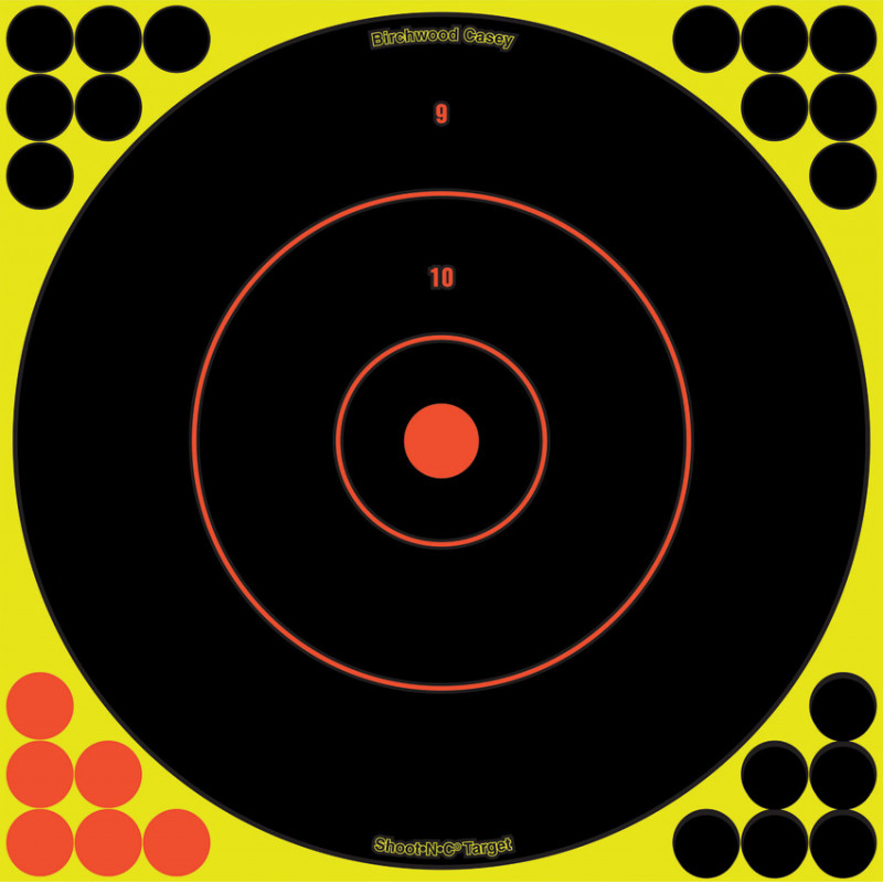 Shoot-NC 12in Bulls Eye Target