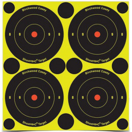 Shoot-NC 3in Bulls Eye Target