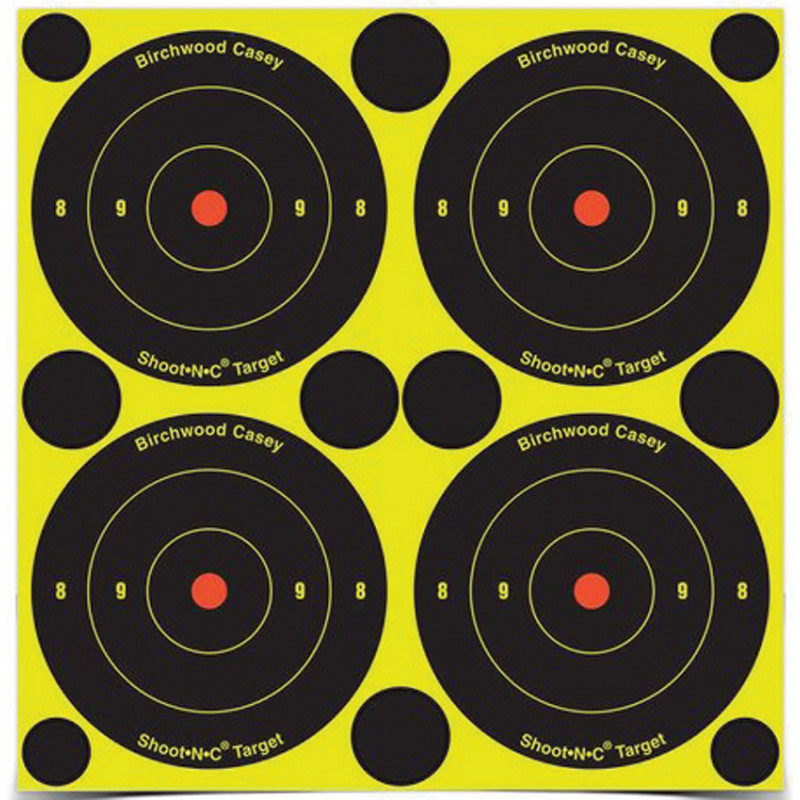 Shoot-NC 3in Bulls Eye Target