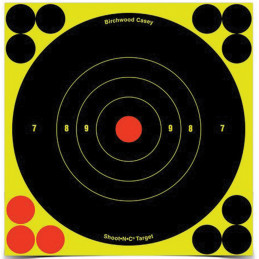 Shoot-NC 6in Bulls Eye Target