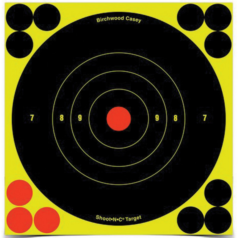 Shoot-NC 6in Bulls Eye Target