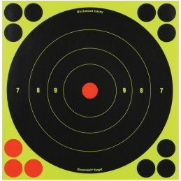 Shoot-NC 8in Bulls Eye Target