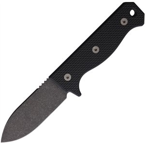 R4A Fixed Blade Black G10