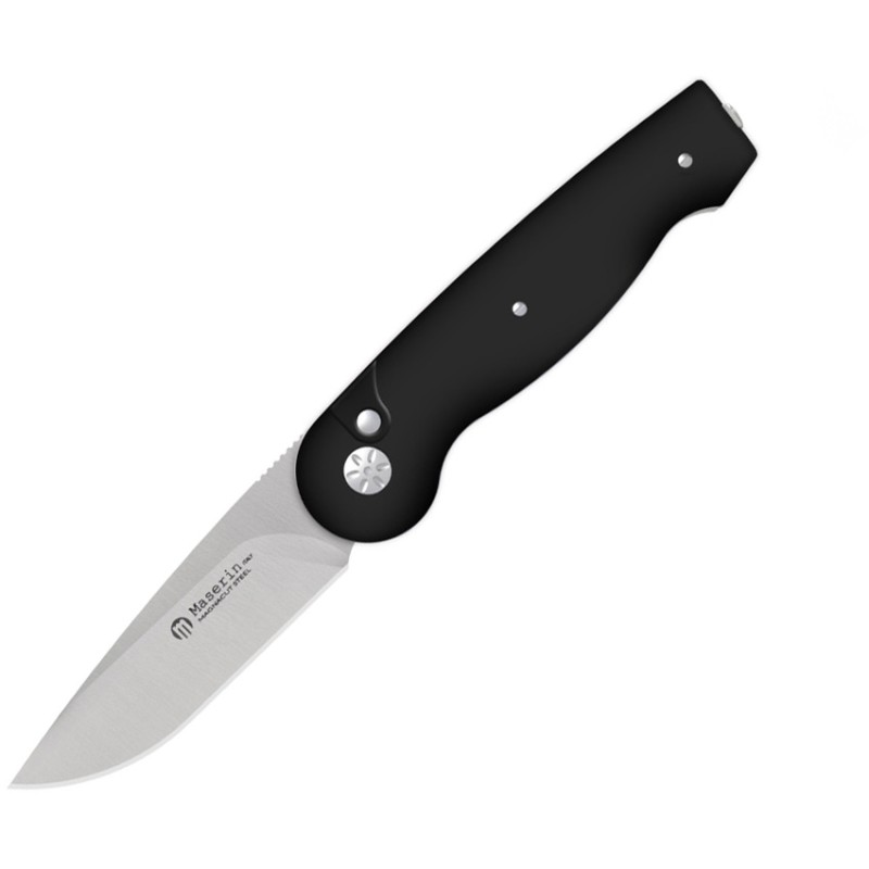 Summit Button Lock Black G10