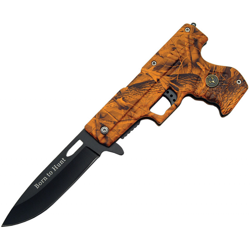 Gun Linerlock Camo Born Hunt