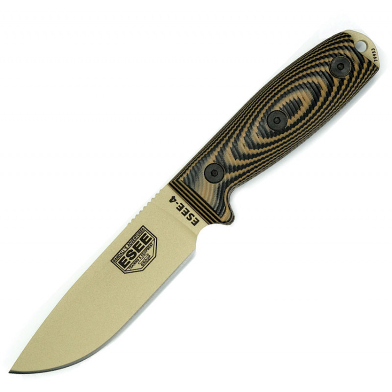 Model 4 3D Fixed Blade Tan