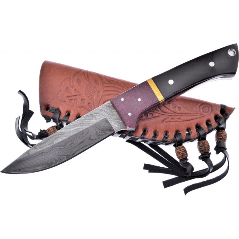 Damascus Hunter Buffalo Horn