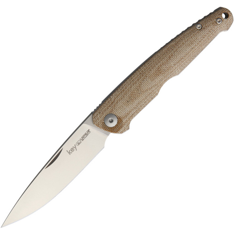 Key Slip Joint Natural Micarta