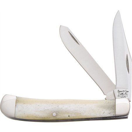 Trapper White Smooth Bone