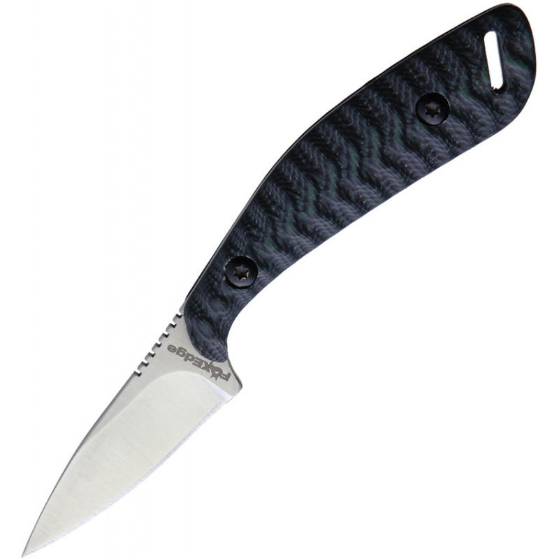 Neck Knife Black/Blue G10