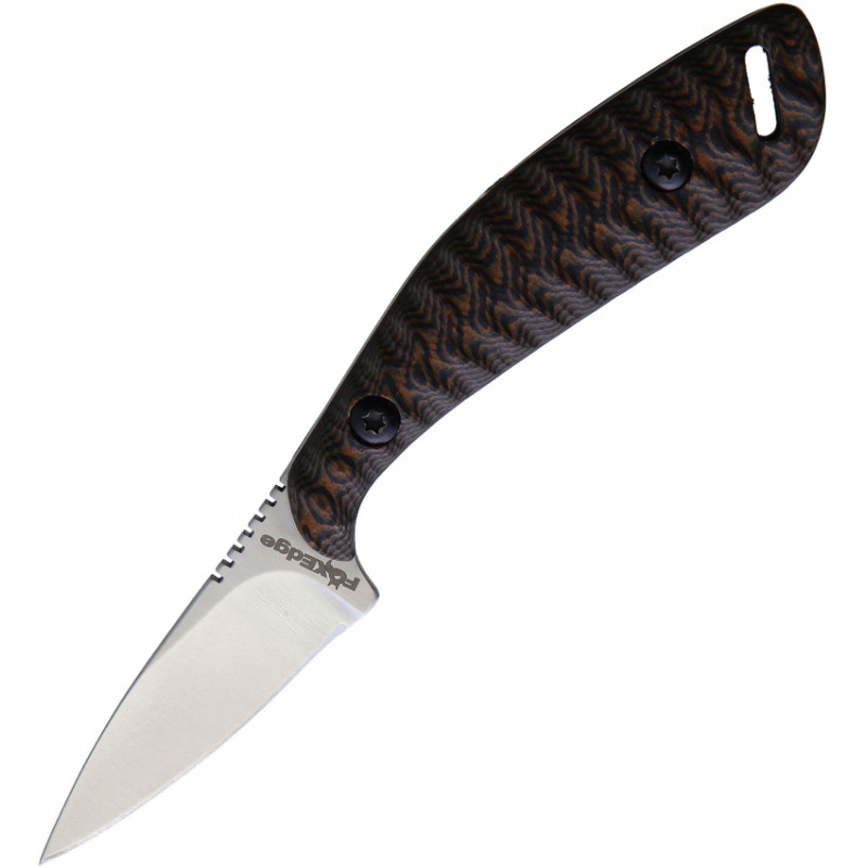 Neck Knife Black/Brown G10