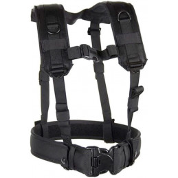 Load Bearing Suspenders Black