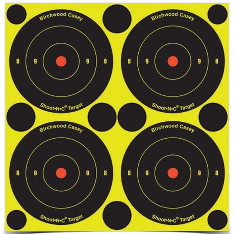 Shoot-NC 3in Bulls Eye Target