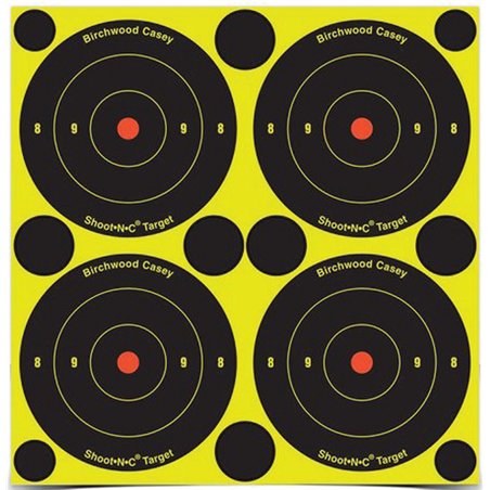 Shoot-NC 3in Bulls Eye Target
