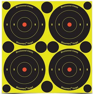 Shoot-NC 3in Bulls Eye Target